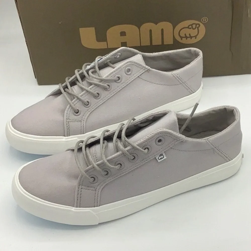 LAMO Gray Lyla canvas Sneakers
